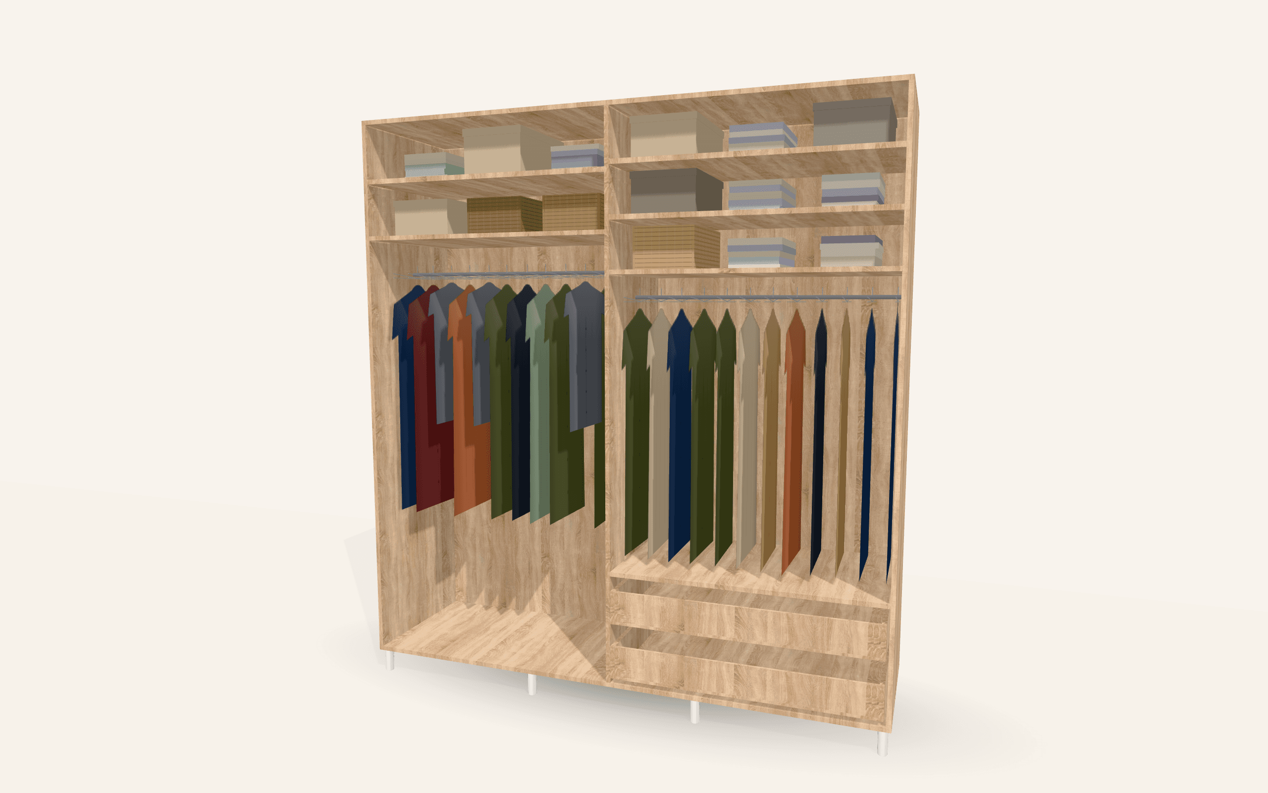 The Pocket-Door Wardrobe