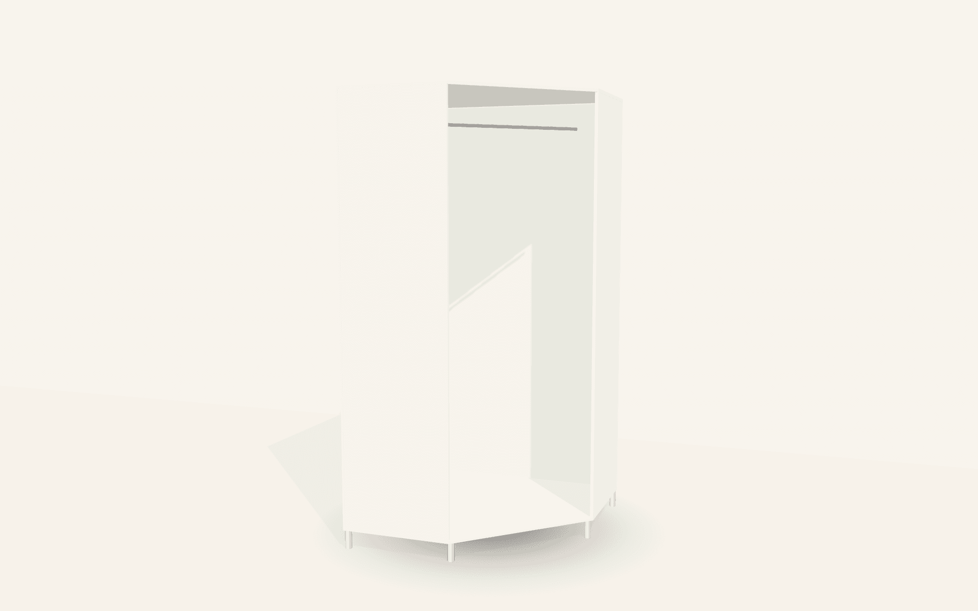 The L-Shaped Corner Wardrobe