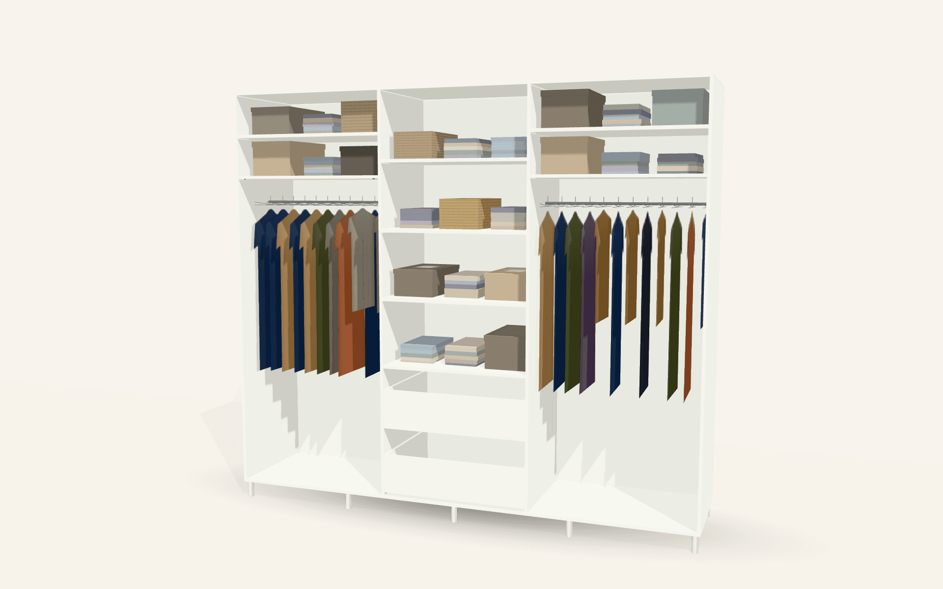 The Poole Sliding Wardrobe